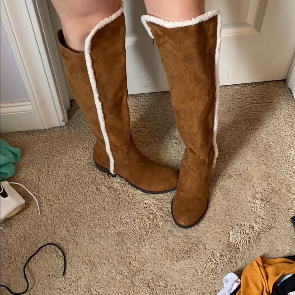 Mia High over the knee boots.